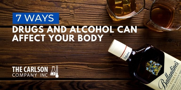 7 ways through drugs and alcohol can affect your body