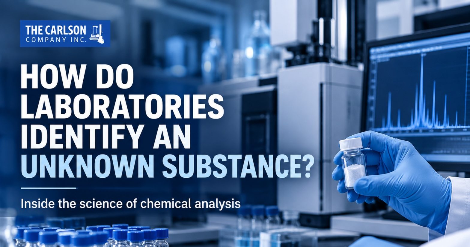 How Do Laboratories Identify an Unknown Substance When Its Chemical Composition Is Unclear
